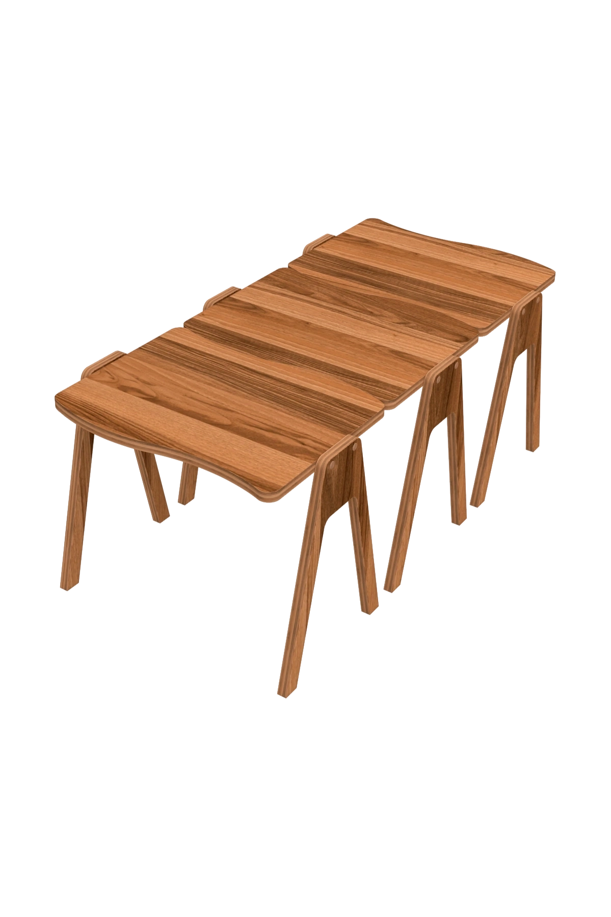 Stackable Wooden Tables