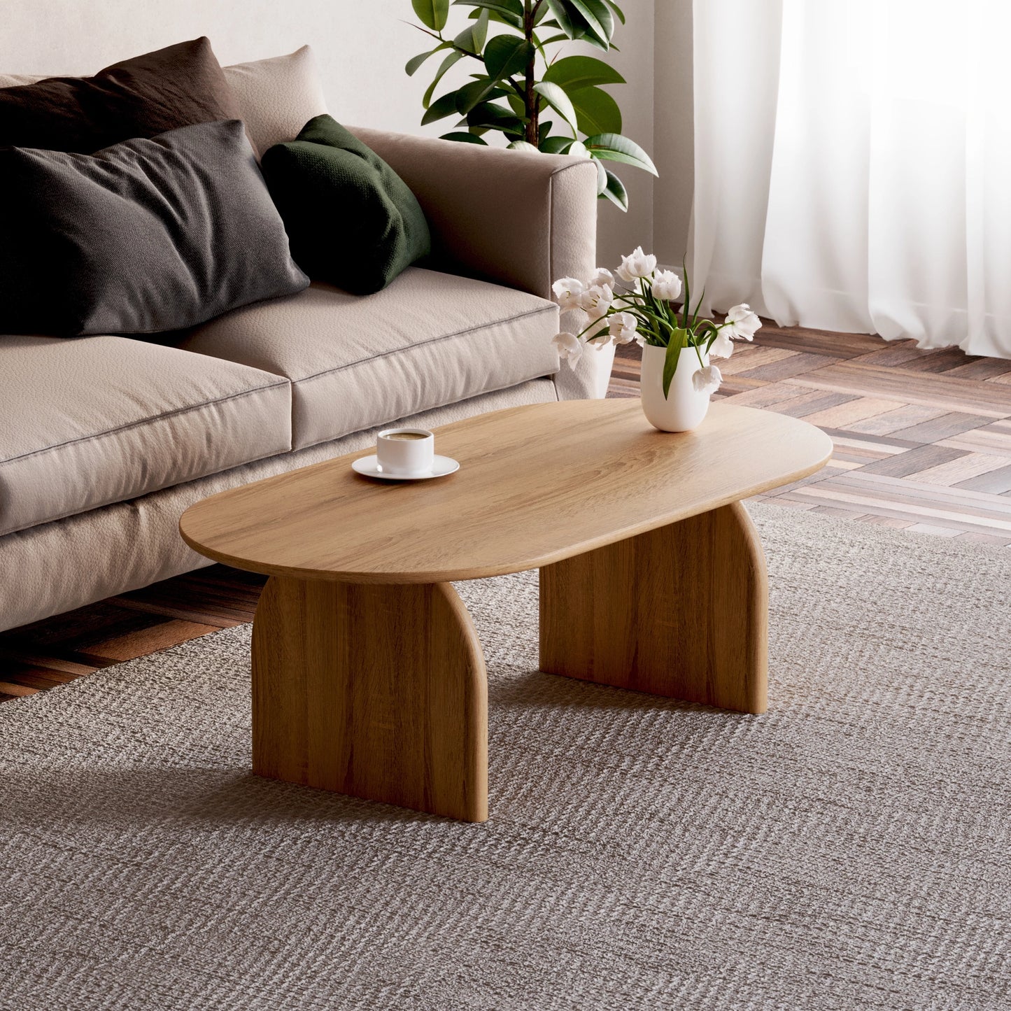 Sculpted Oak Coffee